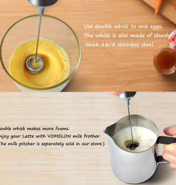Electric Handheld Milk Frother Image 3
