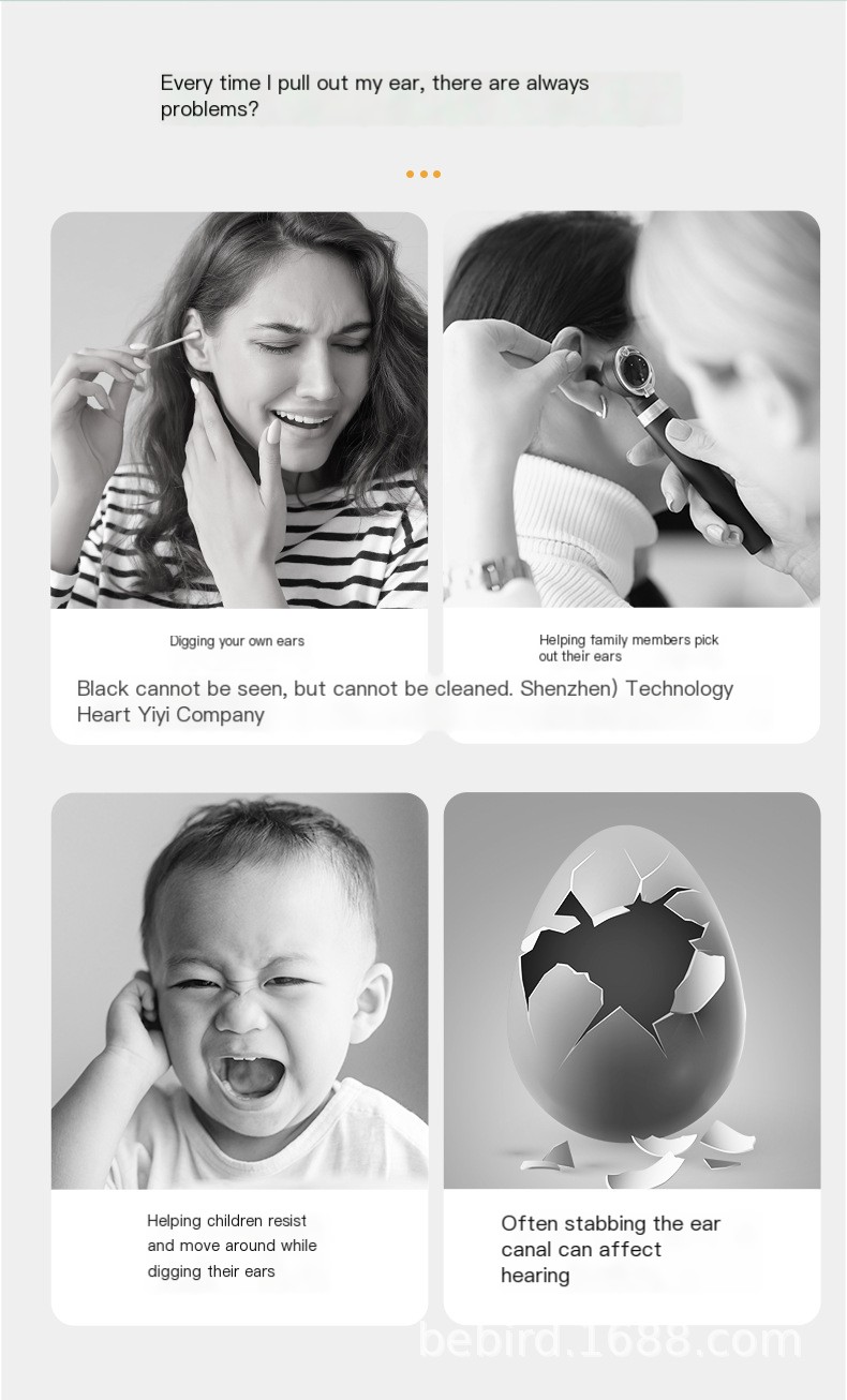 X1 Smart Visual Ear Spoon Features