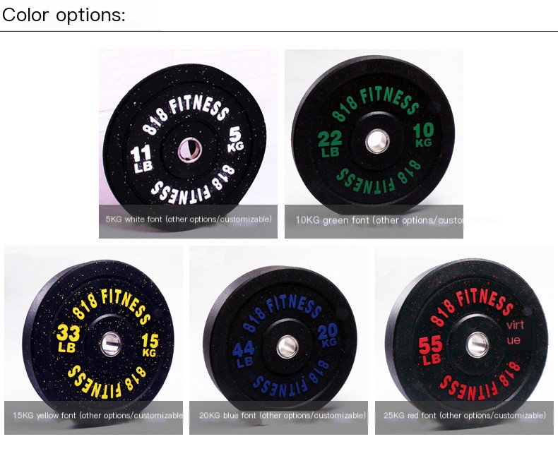 Various Weight Plates