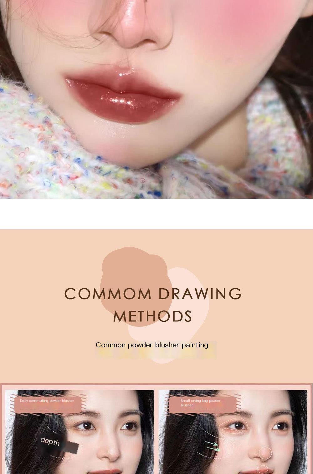 HISYI Blush Swatches