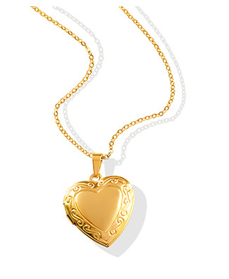 Islamic Heart Necklace Image 2