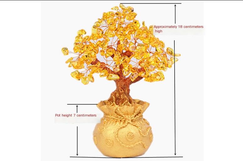 Money Tree Figurine