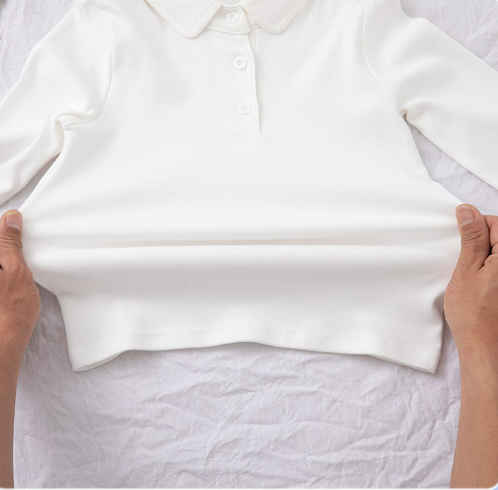 Baby Long Sleeve Polo Shirt Colors