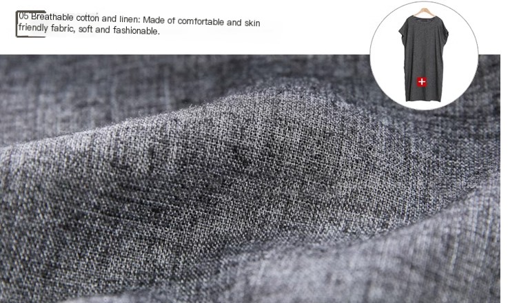 Cotton-Linen Dress Image 8