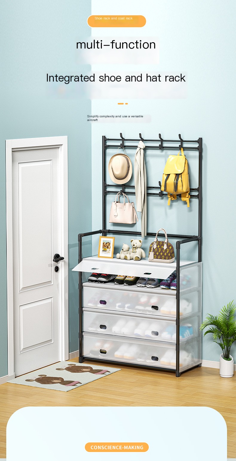 Black Shoe Rack