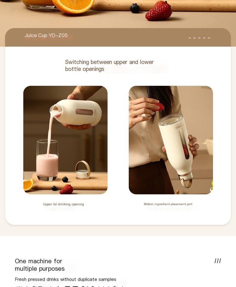 User-friendly design