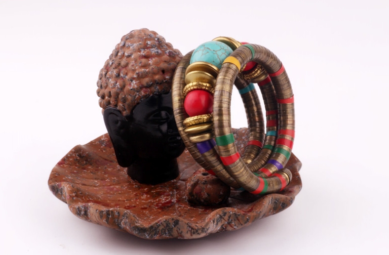 Bohemian Multi-layer Beaded Bracelet Image 1