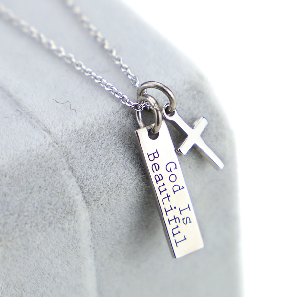 Square Pendant Necklace