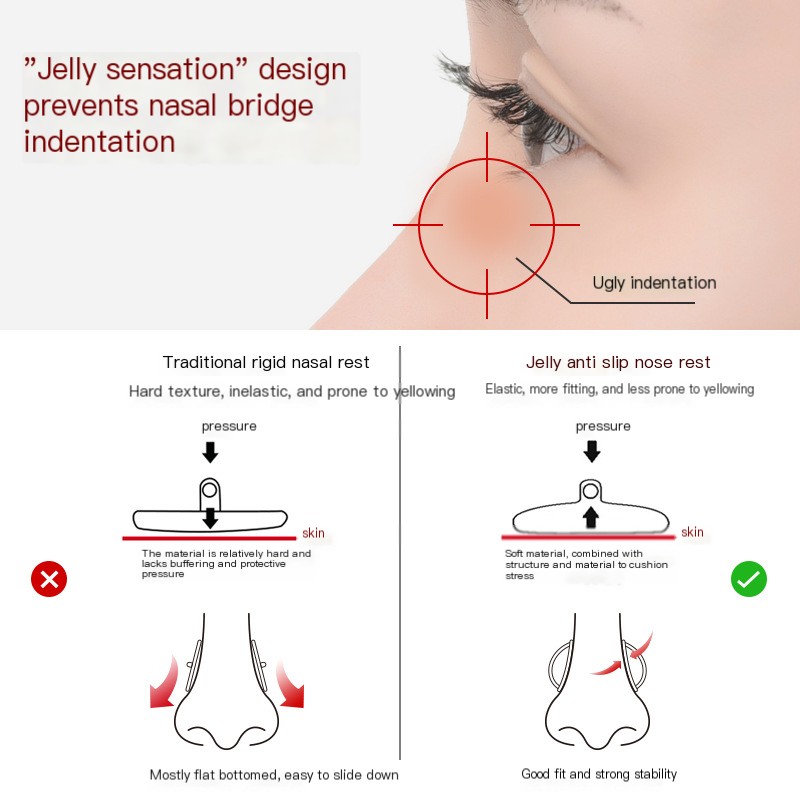 Jelly Glasses Nose Holder Image 2