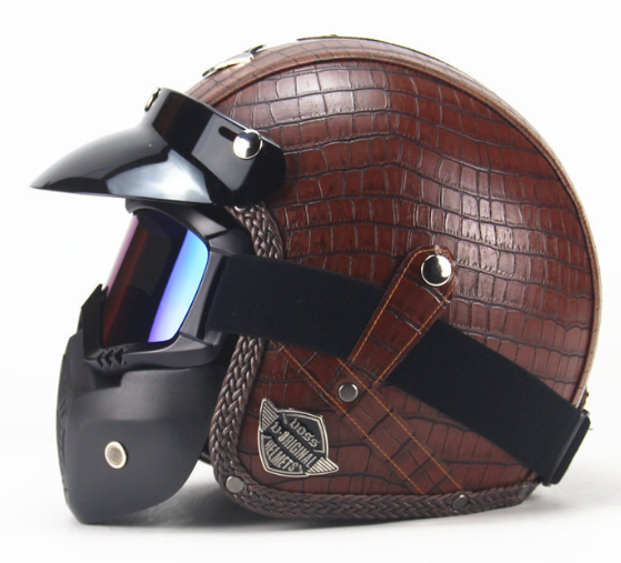 Retro Harley Helmet 4