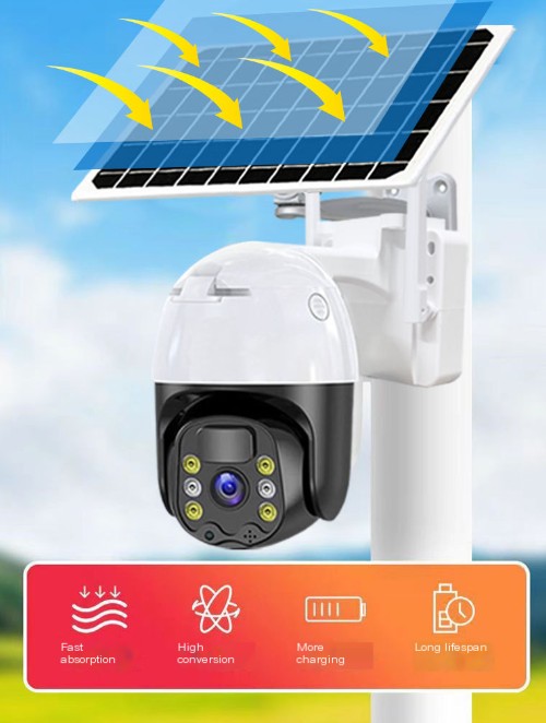 Smart Wireless Solar Surveillance Camera Image 1