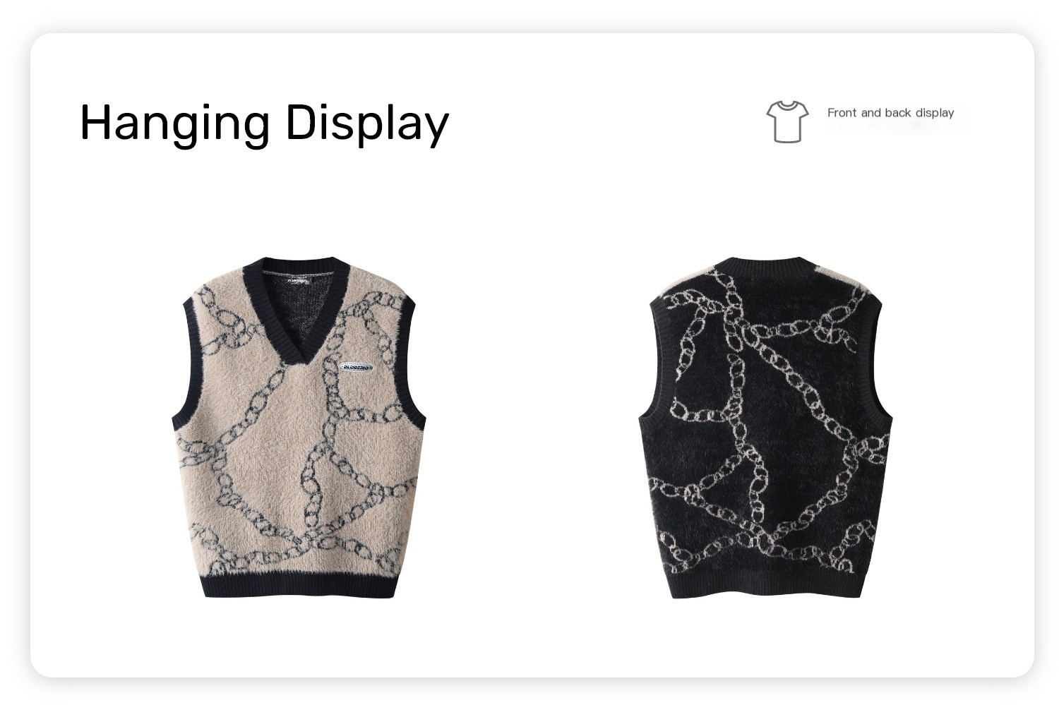 V-neck Sweater Image 2