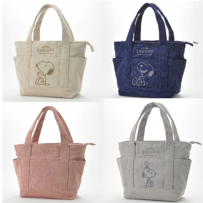 Snoopy Tote Bag Pink