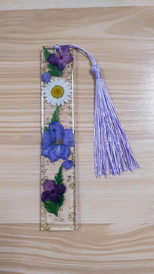 Dried Flower Bookmark 3