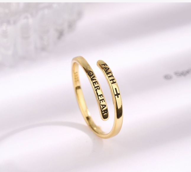S925 Silver Adjustable Ring