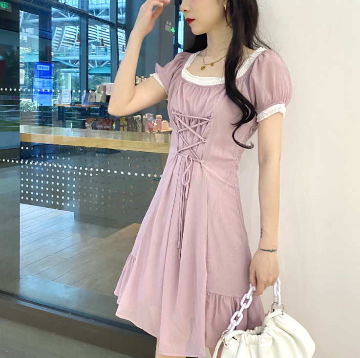 Lotus Color Dress Image 2