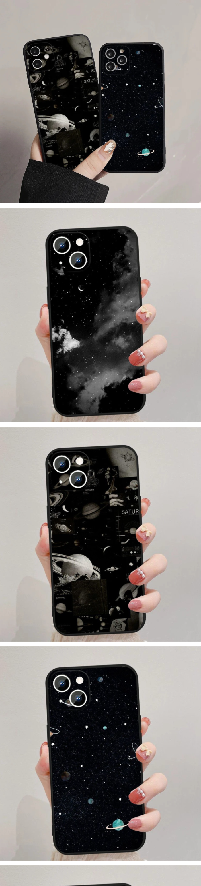 Astronaut Starry Moon Phone Case Design 1