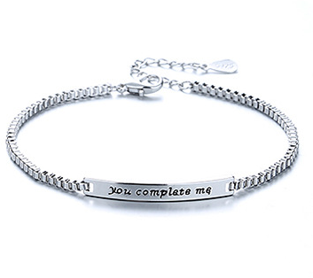 Let Go & Let God Steel Bracelet Image 1