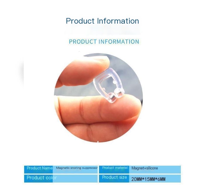 Magnetic Snore Stopper Image 1