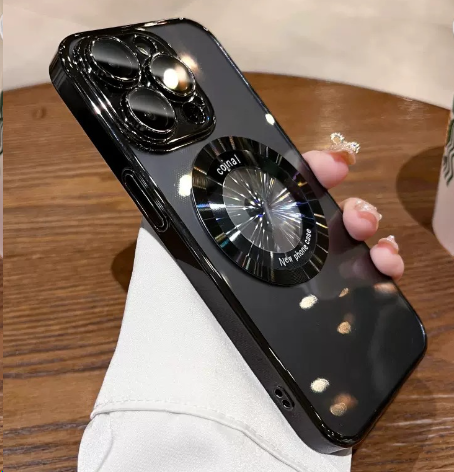 Side View of Magnetic Magnifier Phone Case