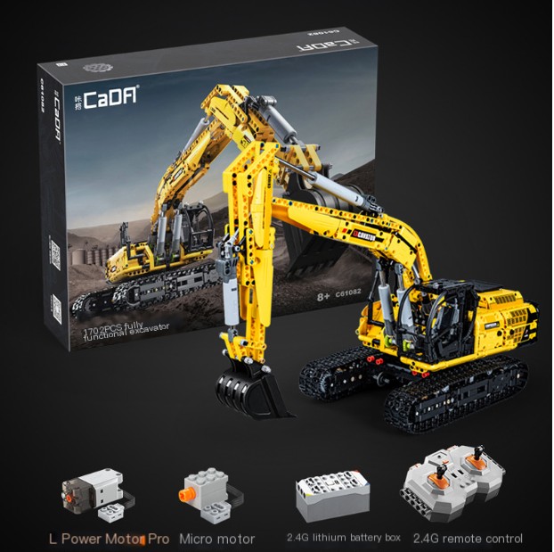 Assembled Excavator