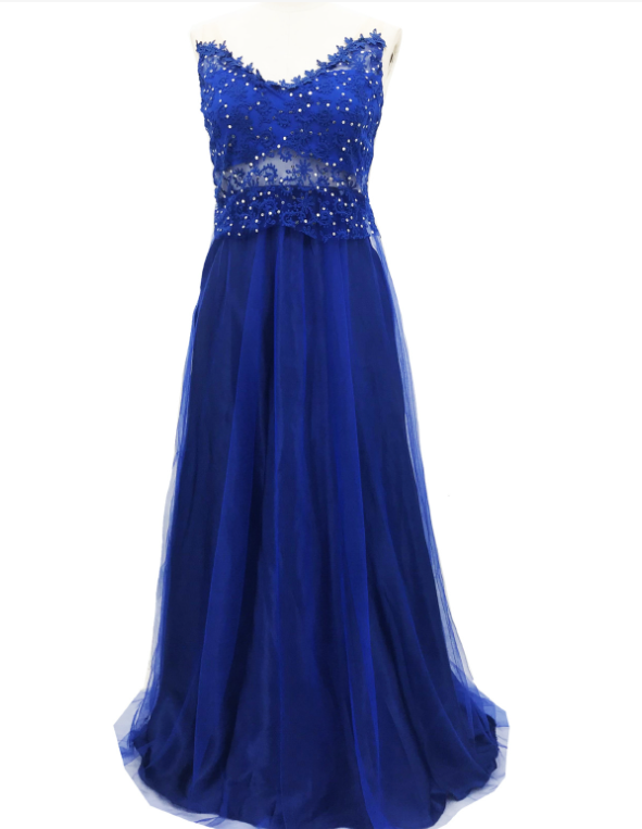 Blue Long Dress