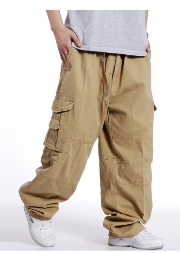 Multi-pocket Pants