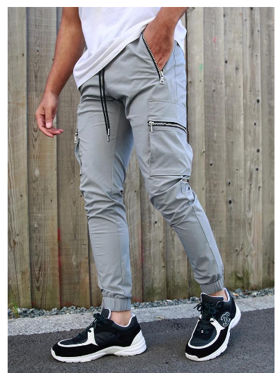Men's Cargo Ankle Length Trousers Image 5