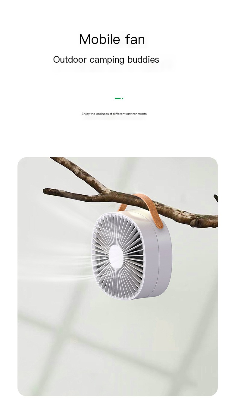 Folding Green Mini Fan
