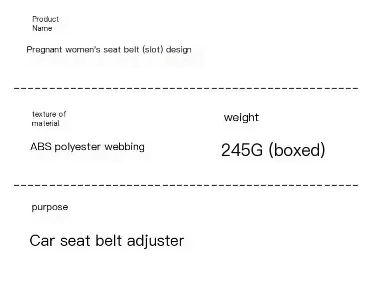 Pregnant Women Car Seat Belt Extender - Image 4