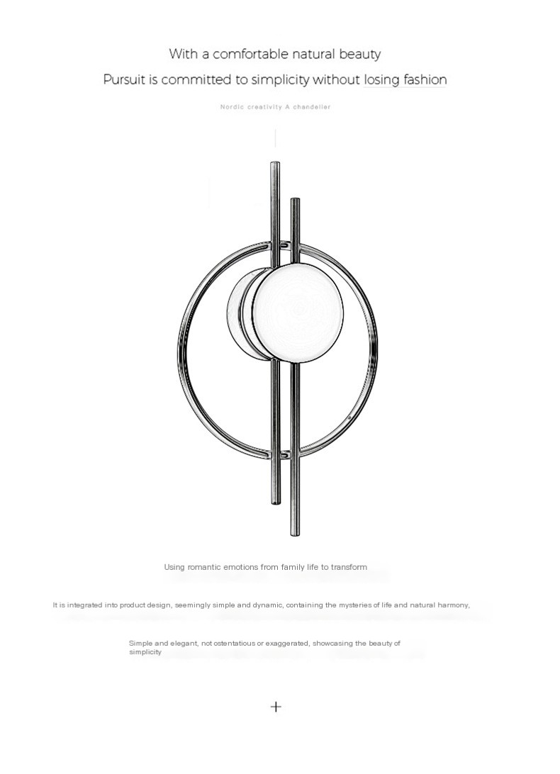 Light Luxury Wall Lamp Image 1