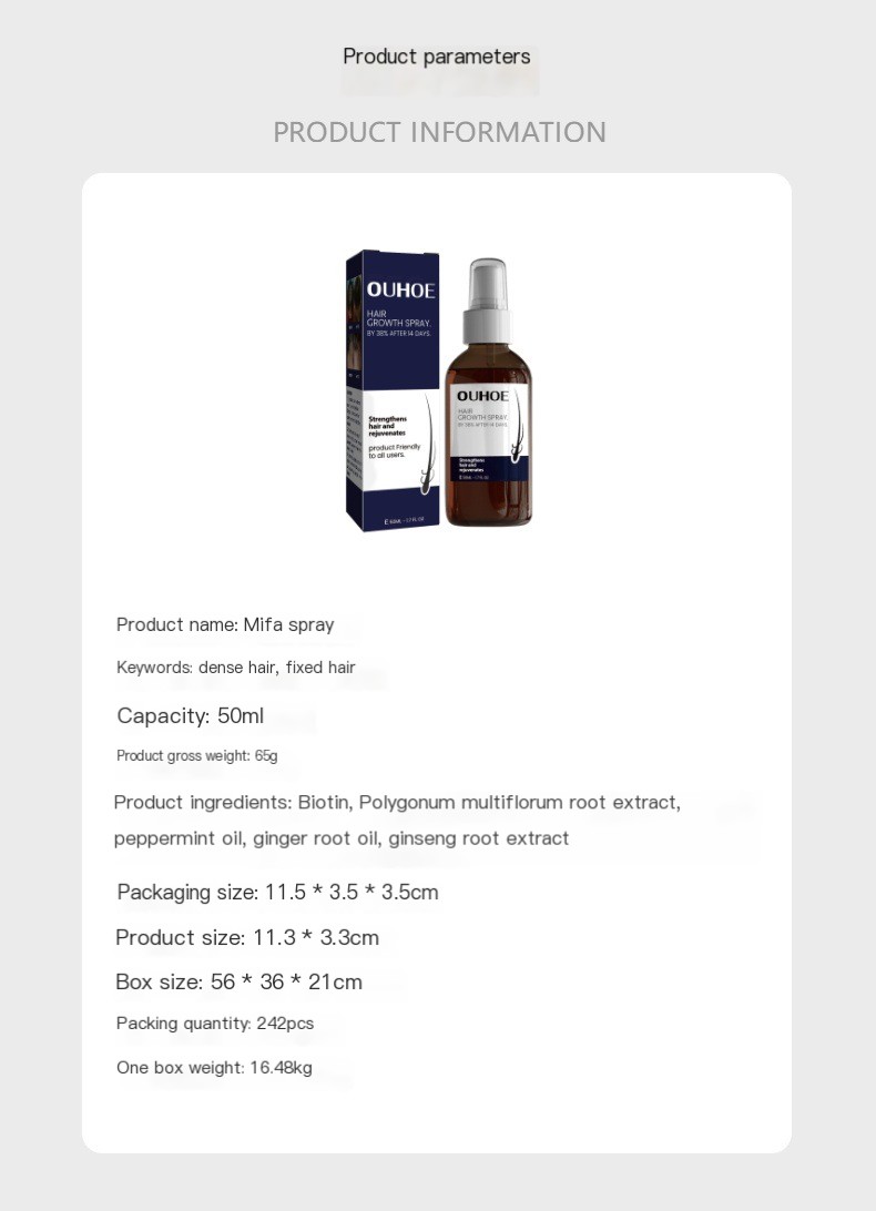 OUHOE Hair Mist