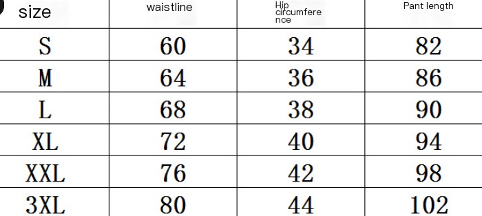 Fitness Basketball Shorts Size Chart
