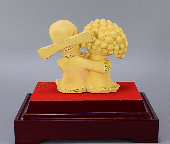 Gold-Plated Figurine 4
