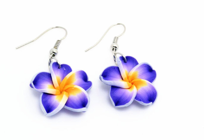 Handcrafted Floral Earrings 2