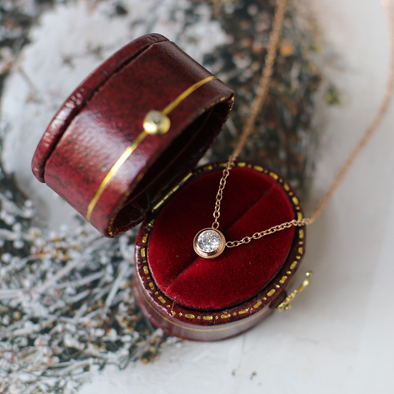 Gold-Plated Titanium Steel Necklace