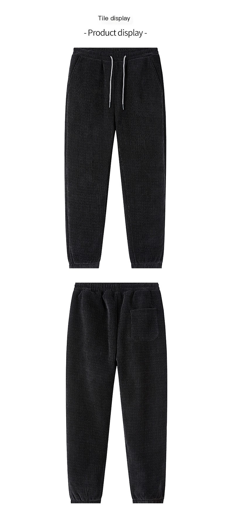 Men's Corduroy Trousers Image 8
