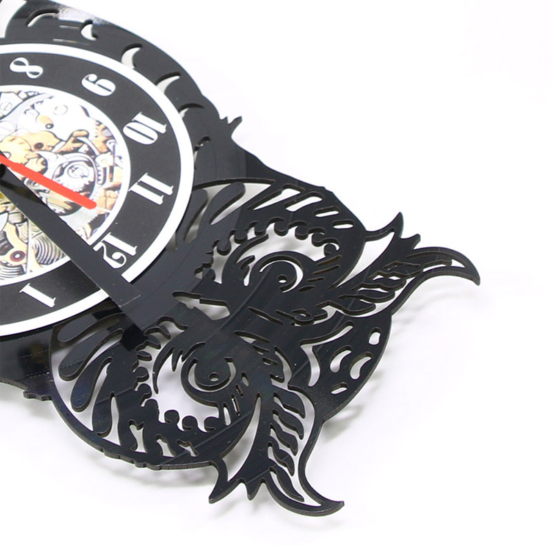Owl Wall Clock in Room