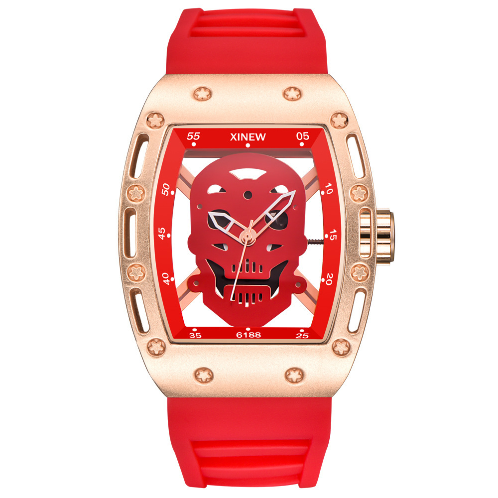 Waterproof Sports Quartz Watch - Gray