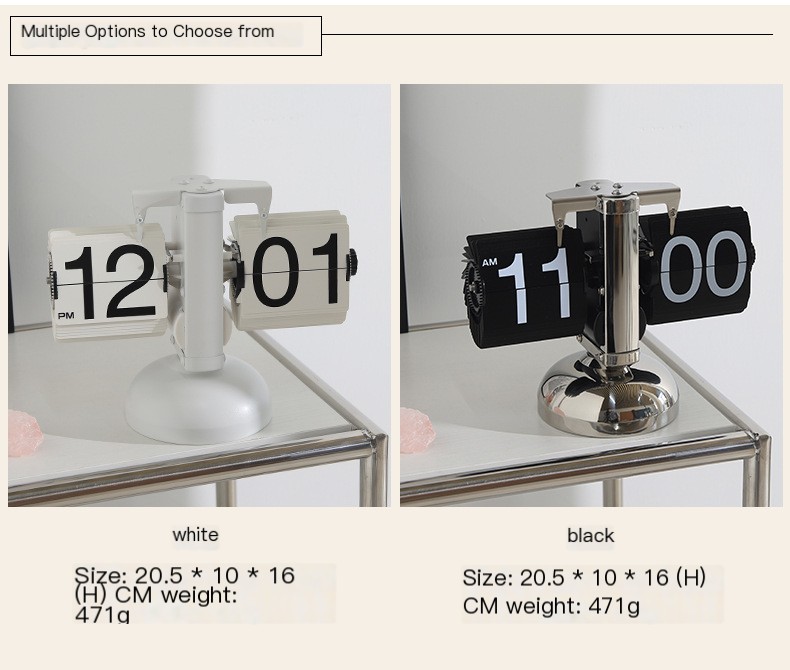 Automatic Page Turning Clock Image 5