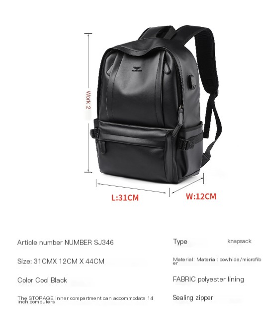 Men's Fashion Travel Bag Image 1
