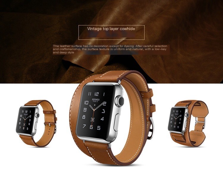 Leather Watch Band Image 1