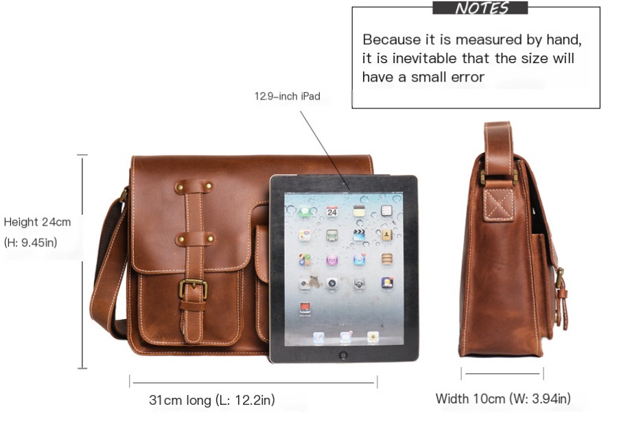Men's Leather Shoulder Bag