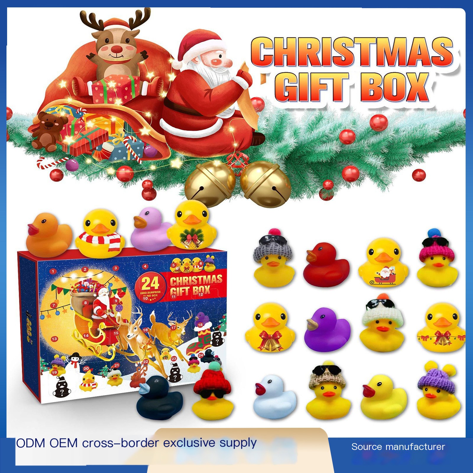 Christmas Rubber Duck Toy 7
