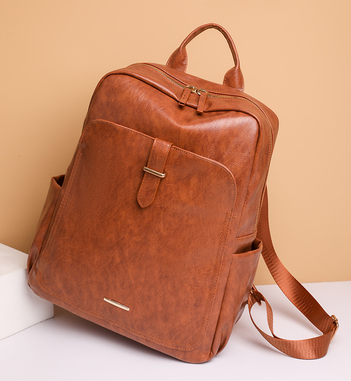 Leather Backpack Image 2