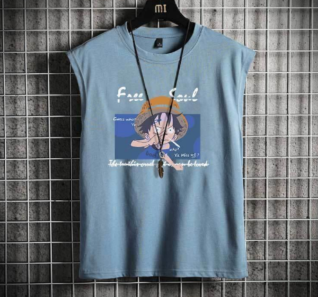 One Piece Sleeveless T-Shirt 3