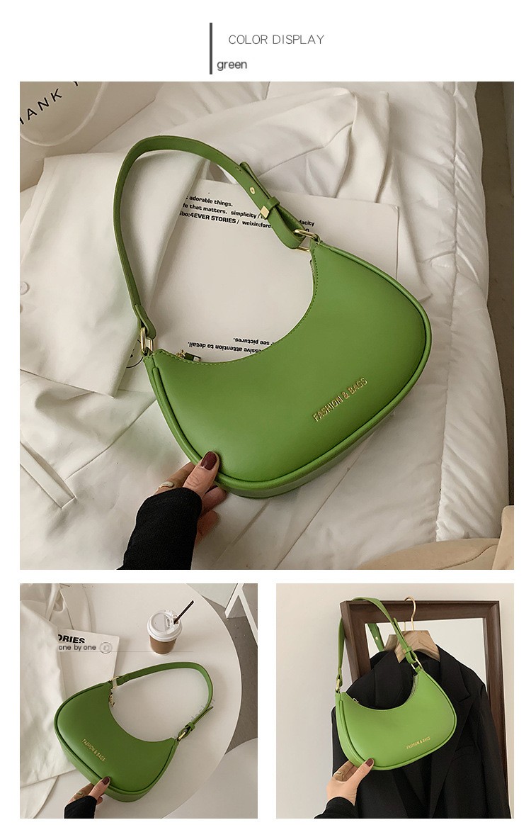 Different angles of the Fluorescent Children's Armpit Bag