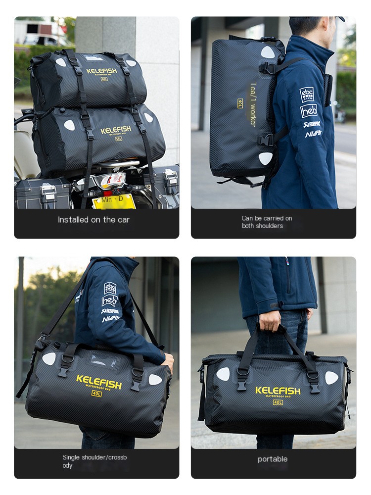 Motorcycle Rear Seat Bag 3
