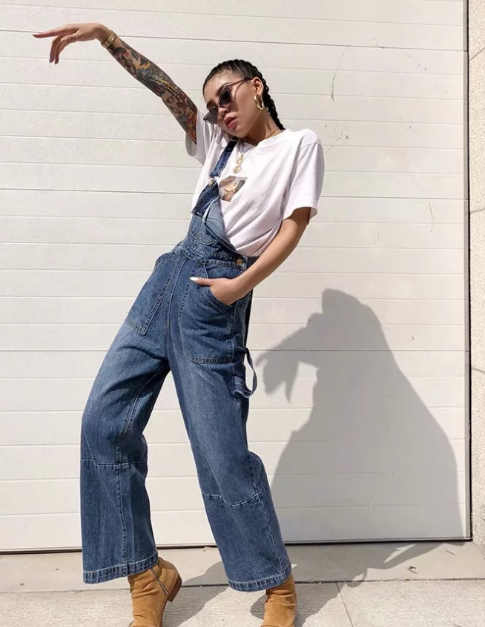 Strappy Pants Back View