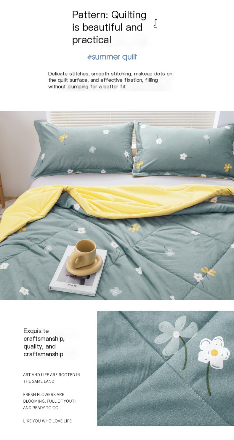 Colorful World Summer Quilt